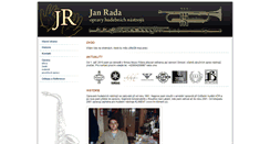 Desktop Screenshot of jan-rada.net